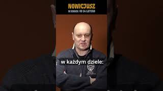 📌 NOWICJUSZ w zapowiedzi Adama Woronowicza [upl. by Lleryd118]