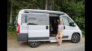 Das handliche Reisemobil Hymer Car Sydney auf Ducato Basis mit Aufstelldach [upl. by Eniamert]