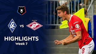 Highlights Krylia Sovetov vs Spartak 12  RPL 201920 [upl. by Lovering]