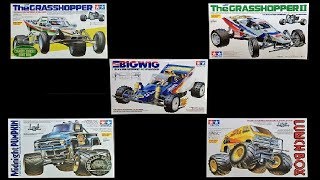 Tamiya New Built ReRelease Kits of 2017 [upl. by Dnyletak]