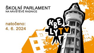 KBELY TV  Školní parlament na návštěvě radnice [upl. by Llahsram]