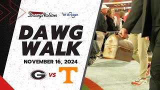 Dawgs literally bring their lunch pail to work against Tennessee during Dawg Walk [upl. by Annissa]