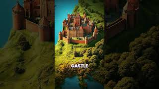 Malbork Castle Polands Historic Treasure facts shorts poland ilovepoland history [upl. by Kristien]