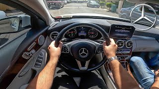 Mercedes C300 2016  Walkaround amp Quick POV Test Drive  Luxury W205 [upl. by Delphinia568]