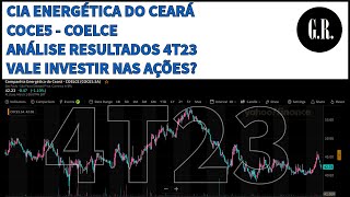 Cia Energética Ceará COELCE  Vale Investir Nas Ações COCE5 Resultados 4T23 Análise Fundamentalista [upl. by Dlorag]