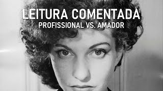 Leitura Comentada  Amador vs Profissional de Maya Deren [upl. by Lamp]