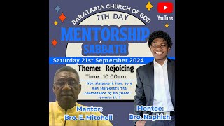 Church of God 7th Day Barataria Sabbath Service 21st September 2024  Morning Session [upl. by Paterson]