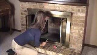 How To Install a Chimney Balloon to stop fireplace draft [upl. by Erdnuaed293]