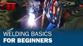 Welding Basics for Beginners [upl. by Racso924]