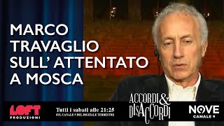 Marco Travaglio su lattentato a Mosca [upl. by Eirrotal]