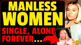 Single FOREVER When Women Realise Men Arent Going To Save Them Single Women TikToks [upl. by Lansing584]