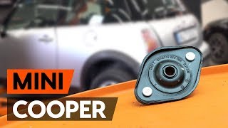 Comment remplacer coupelle damortisseur sur MINI COOPER 1 R50 R53 TUTORIEL AUTODOC [upl. by Euqinay]