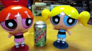 PowerPuff Girls Rare Robotic Dolls Toy Review by Mike Mozart of TheToyChannel [upl. by Elyrad]