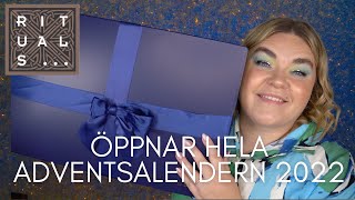 ÖPPNAR RITUALS LILLA ADVENTSKALENDER 2022 [upl. by Yendirb]