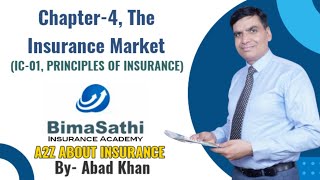 Chapter4 The Insurance Market IC01 Principles of Insurance [upl. by Aicirtan829]