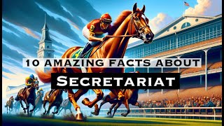 10 Amazing Facts About Secretariat  The Greatest Champion Of Horse racing [upl. by Derraj]