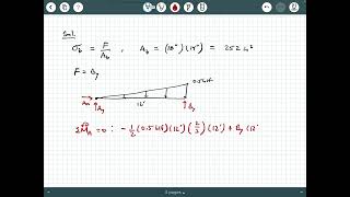 Bearing Stress Example 1 [upl. by Burkhard747]