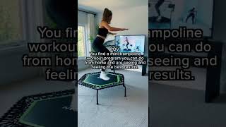 Find your rhythm jump into fun and feel the results with BCAN mini trampoline workouts [upl. by Cob]