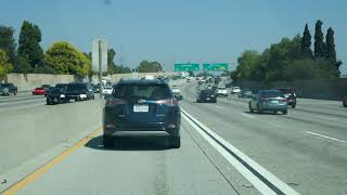 Traffic on Freeway Los Angeles California USA September 22 2024 [upl. by Adnolehs]