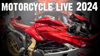 Motorcycle Live 2024  New bikes for 2025  The Girl On A Bike  Vanessa Ruck [upl. by Kcam]