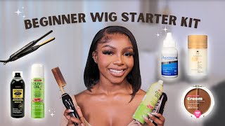 10 ESSENTIAL PRODUCTS FOR A PERFECT WIG INSTALL  Wig Install Starter Kit for BEGINNERS WigginsHair [upl. by Anailuig]