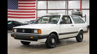 1989 VW Fox For Sale  Walk Around Video 112K Miles [upl. by Adnovad726]