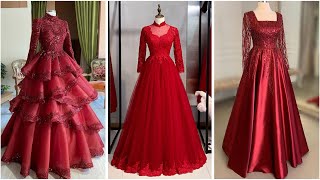 40 Red color maxi dress for women  maxi gowns for women [upl. by Aloise]