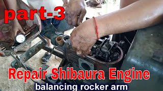 Shibaura Engine Repair Part 3  Everything Explained Oil distributor replacing Oil control system [upl. by Enneles]