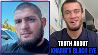 Usman Nurmagomedov Reveals How Khabib Got His Black Eye [upl. by Lazarus]