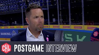 Postgame interviews RapperswilJona Lakers  Tappara Tampere [upl. by Ahsiekal759]