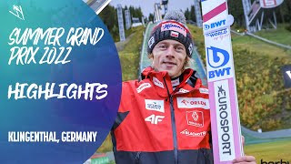 A masterclass from Dawid Kubacki  Klingenthal  Summer Grand Prix 2022 [upl. by Yttam735]