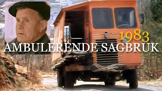 Ambulerende sagbruk  1983 Mjåneskarane i Førde [upl. by Laeno723]