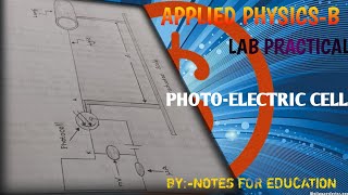 Photoelectric CellPhysics Lab Practical [upl. by Krid]