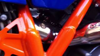 KTM 990 Adventure Dakar chain tensioner clink part 1 LC8org [upl. by Arutak]