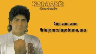 MAGNO  AMOR AMOR  KARAOKÊ playback original [upl. by Acireh]