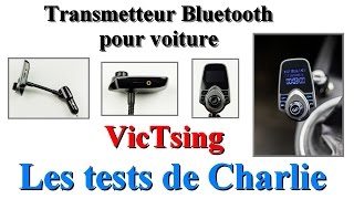 Transmetteur Bluetooth pour voiture VicTsing [upl. by Adel]