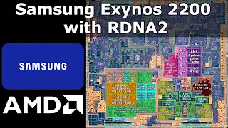 Samsung Exynos 2200 with RDNA2 graphics die shot analysis  Part 1 [upl. by Palocz]