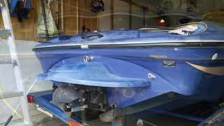 Jet boat convert to outboard [upl. by Erasaec]