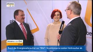 Max Straubinger CSU und Katja Kipping Die Linke im Interview mit Erhard Scherfer  22112012 [upl. by Driskill324]