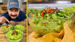 The 3 Guacamole Recipes Used in Mexican Restaurants Traditional amp Authentic [upl. by Belding]