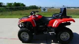 7999 2013 Arctic Cat TRV500 Red Two Rider ATV with Fuel Injection [upl. by Vasily]