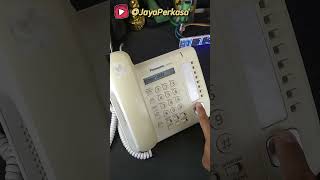 Panasonic KXDT521  Cara Besarkan dan Kecilkan Volume Dering Telepon Digital Panasonic DT521 [upl. by Tamarah546]