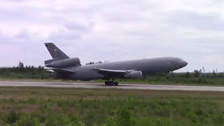 McDonnell Douglas KC10A Extender  Takeoff [upl. by Nnaael533]