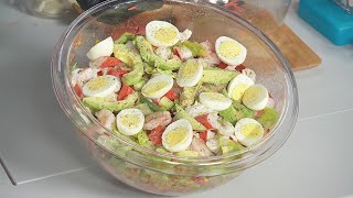 Dean makes copycat recipe of the famous Chopped Seafood Salad from Joes Stone Crab [upl. by Nomar]