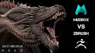 ZBrush vs Mudbox END OF AN ERA Dont renew your sculpting License [upl. by Oak]