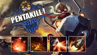 Corki MONTAGE  PENTAKILLS [upl. by Vish]