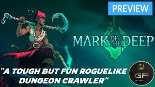 GamerPauly Previews Mark of The Deep gaming action combat RPG Roguelike markofthedeep [upl. by Anev667]