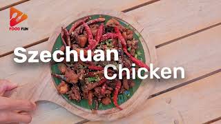 Easy Spicy Szechuan Chicken that you can make at home [upl. by Airdnazxela24]