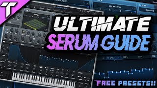 BASIC Serum tutorial FREE PRESETS  FL Studio 20 Tutorial [upl. by Ahseal]