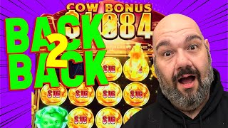 JACKPOT OVER JACKPOT BONANZA with VegasLowRoller [upl. by Azeret563]